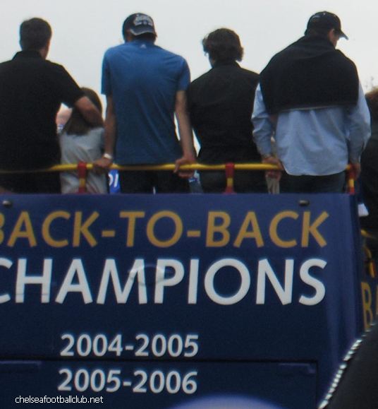 chelsea parade mourinho and the boys